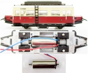 sb modellbau 1047 - N - Motorisierungssatz für Arnold VT 89.9 / VT 133